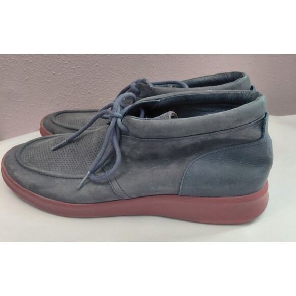 UGG NEUMEL Blue Gray Leather Chukka Boot Waterproof 1012937 Men's US Size 11 - Picture 3 of 7